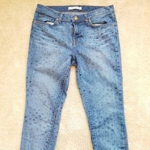 J Brand Jeans star pattern capri